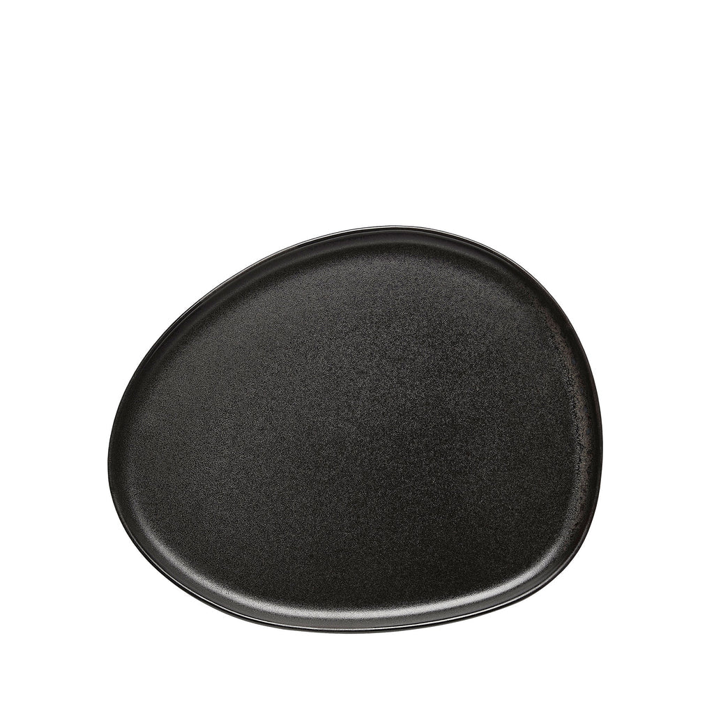 RAW Organic Frühstücksteller titanium black